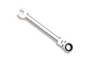 Ключ рожково-накидной трещоточный с шарниром TOPTUL 10мм AOAH1010