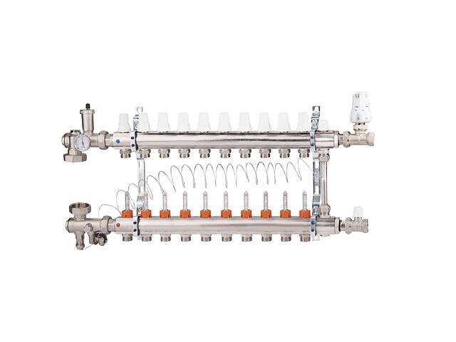 Колекторна група Icma 3/4' 10 виходів, з витратоміром №A2K013