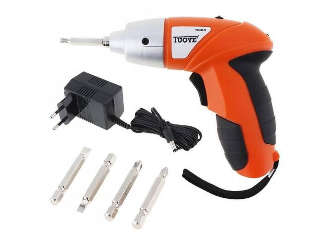 Компактный шуруповёрт Cordless Screw Driver Tuoye электрическая отвертка ELECTRONIC SCREWDRIVER