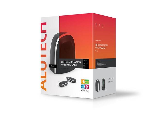 Комплект автоматики для откатных ворот Alutech RTO-1000KIT