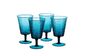 Комплект бокалов для вина Elso 8214-002 Сапфир 350 мл 4 шт Синий (SK000067)