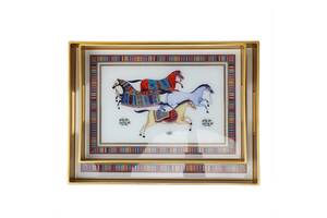 Комплект подносов Horses 40х30 см из 2 штук Lefard AL120999