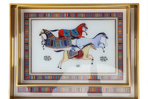 Комплект подносов Horses 40х30 см из 2 штук Lefard AL120999