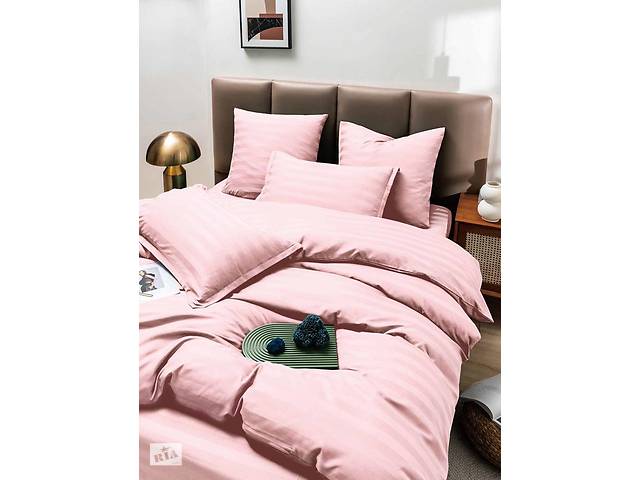 Комплект постельного белья сатин SADA Lux двуспальный розовый (756984)