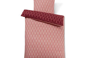 Комплект постельного белья TCM Tchibo T1703157471 140x200 / 80x80 Красный с розовым