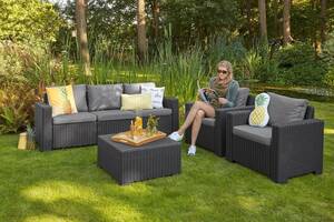 Комплект садовой мебели Keter California 3 Seater Set