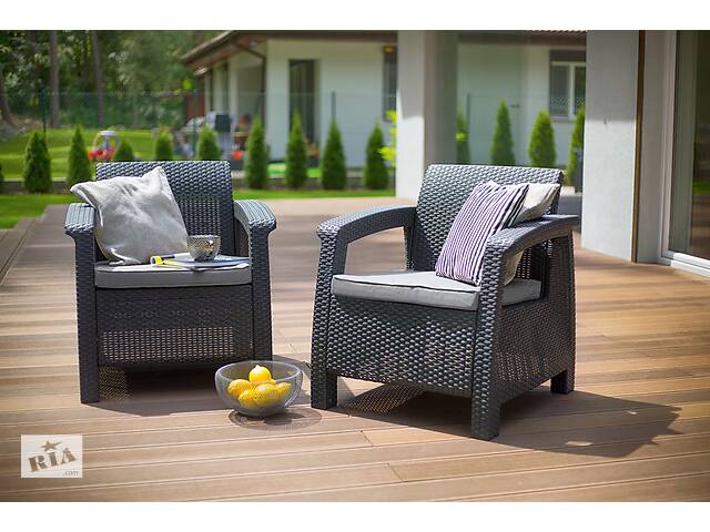 Комплект садовой мебели Keter Corfu Duo Set