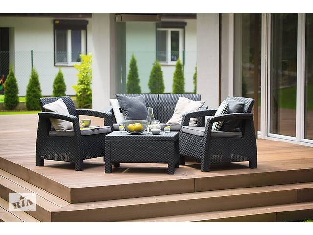 Комплект садовой мебели Keter Corfu Set