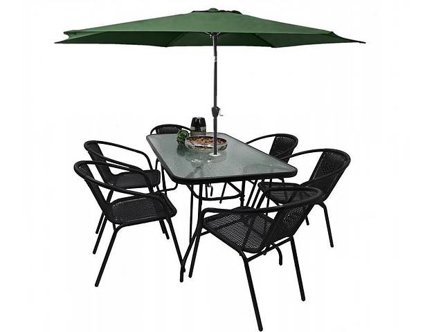 Комплект садовой мебели Kontrast Boston Green-6