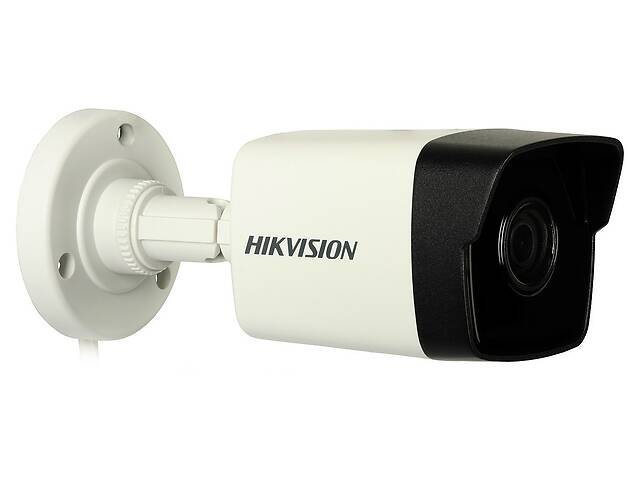 Комплект сетевого ip видеонаблюдения Hikvision 2 уличные камеры