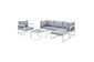 Комплект уличной мебели (диван, кресло, пуфик, столик) в стиле LOFT (NS-321)