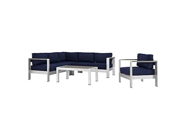 Комплект уличной мебели (диван, кресло, столик) в стиле LOFT (NS-323)