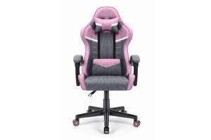 Компьютерное кресло Hell's Chair HC-1004 PINK-GREY