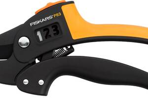 Контактный секатор с храповым механизмом Fiskars PowerStep P83 111670 (1000575)