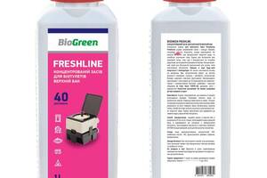 Концентрированное средство для биотуалетов верхний бак Biogreen FreshLine 1 л