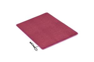 Коврик с подогревом и термоизоляцией Теплик Комфорт 100×100 см Темно-розовый