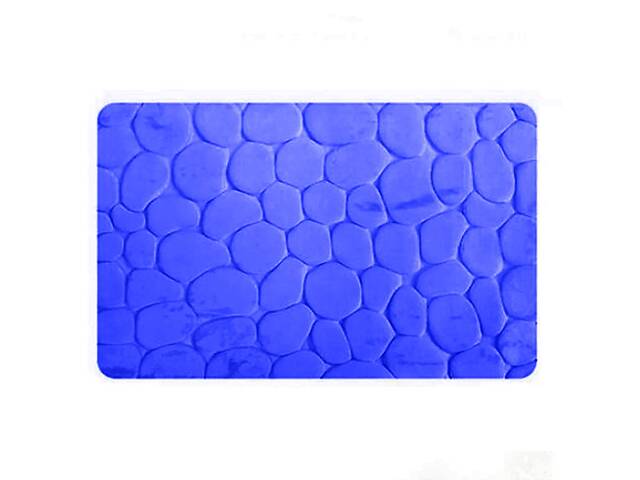 Коврик в ванную Hoz Узор 3d 50x80 см Синий (SK000256)