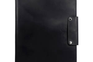 Кожаная папка - портфель для документов Anchor Stuff А4 Чёрная (as150103-0)