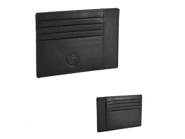 Кожаный чехол для бизнес карт Wenger 12,5 x 9 x 0,5см Черный (W2-17BK)