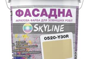 Краска Акрил-латексная Фасадная Skyline 0520-Y30R Бетулла 3л