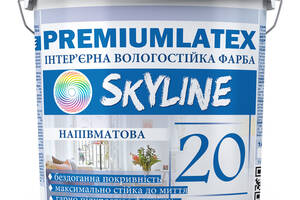 Краска влагостойкая полуматовая Premiumlatex 20 Skyline 6 кг