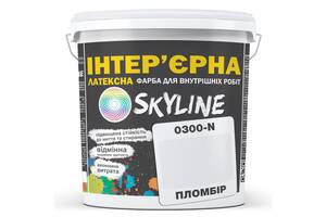 Краска Интерьерная Латексная Skyline 0300-N Пломбир 3л