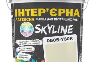 Краска Интерьерная Латексная Skyline 0505-Y30R Кремовый 3л