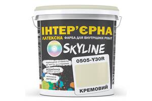 Краска Интерьерная Латексная Skyline 0505-Y30R Кремовый 10л