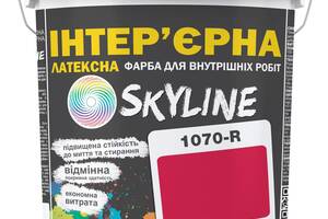 Краска Интерьерная Латексная Skyline 1070R (C) Букет роз 5л