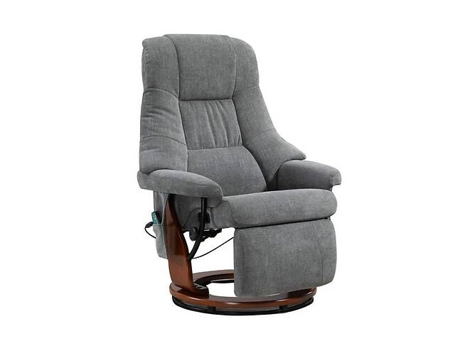 Кресло для отдыха Avko Style ARMH 004 Grey с массажем, подогревом и встроенной подставкой для ног Купи уже