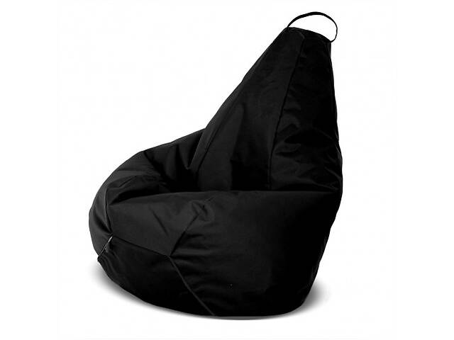 Кресло-груша Черная Средняя 80х100
