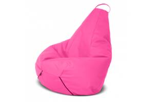 Кресло-груша Розовая Средняя 80х100