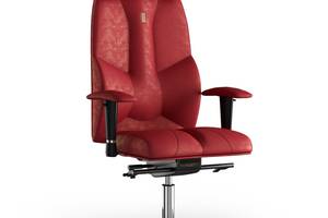 Кресло KULIK SYSTEM BUSINESS Антара с подголовником без строчки Красный (6-901-BS-MC-0308)