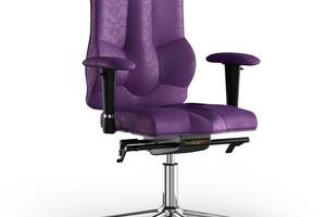 Кресло KULIK SYSTEM ELEGANCE Антара без подголовника без строчки Фиолетовый (10-909-BS-MC-0306)
