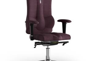 Кресло KULIK SYSTEM ELEGANCE Ткань с подголовником без строчки Фиолетовый (10-901-BS-MC-0509)