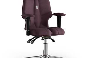 Кресло KULIK SYSTEM FLY Ткань с подголовником без строчки Фиолетовый (13-901-BS-MC-0509)
