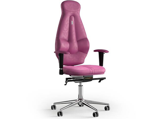 Кресло KULIK SYSTEM GALAXY Антара с подголовником без строчки Розовый (11-901-BS-MC-0312)