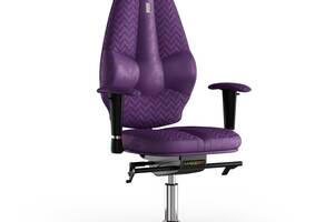 Кресло KULIK SYSTEM GALAXY Антара с подголовником со строчкой Фиолетовый (11-901-WS-MC-0306)