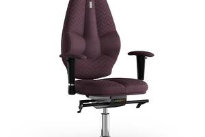 Кресло KULIK SYSTEM GALAXY Ткань с подголовником со строчкой Фиолетовый (11-901-WS-MC-0509)