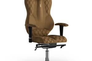 Кресло KULIK SYSTEM GRAND Ткань с подголовником со строчкой Бронзовый (4-901-WS-MC-0503)