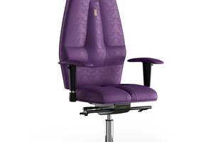 Кресло KULIK SYSTEM JET Антара с подголовником без строчки Фиолетовый (3-901-BS-MC-0306)