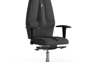 Кресло KULIK SYSTEM JET Ткань с подголовником со строчкой Черный (3-901-WS-MC-0507)
