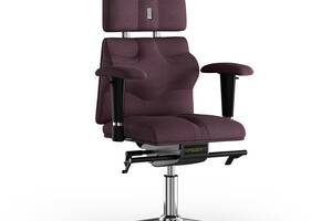 Кресло KULIK SYSTEM PYRAMID Ткань с подголовником без строчки Фиолетовый (9-901-BS-MC-0509)