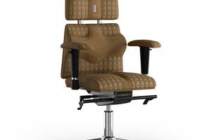 Кресло KULIK SYSTEM PYRAMID Ткань с подголовником со строчкой Бронзовый (9-901-WS-MC-0503)