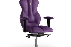 Кресло KULIK SYSTEM ROYAL Антара с подголовником без строчки Фиолетовый (5-901-BS-MC-0306)