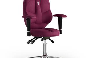 Кресло KULIK SYSTEM TRIO Ткань с подголовником без строчки Розовый (14-901-BS-MC-0508)