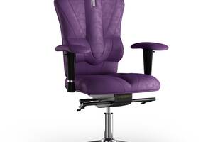 Кресло KULIK SYSTEM VICTORY Антара с подголовником без строчки Фиолетовый (8-901-BS-MC-0306)