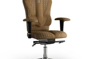 Кресло KULIK SYSTEM VICTORY Ткань с подголовником со строчкой Бронзовый (8-901-WS-MC-0503)