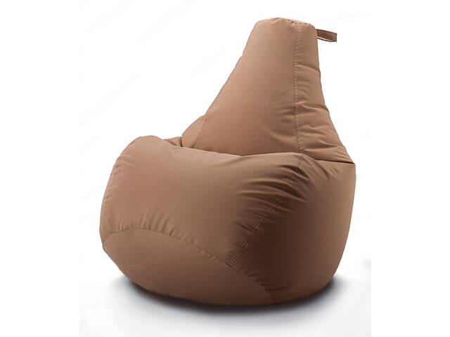 Кресло мешок груша Beans Bag Оксфорд Стронг 100 х 140 см Бежевый (hub_ipz6xg)