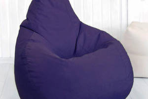 Кресло мешок груша Beans Bag Оксфорд Стронг 85*105 см Темно-Синий (hub_96cqc4)